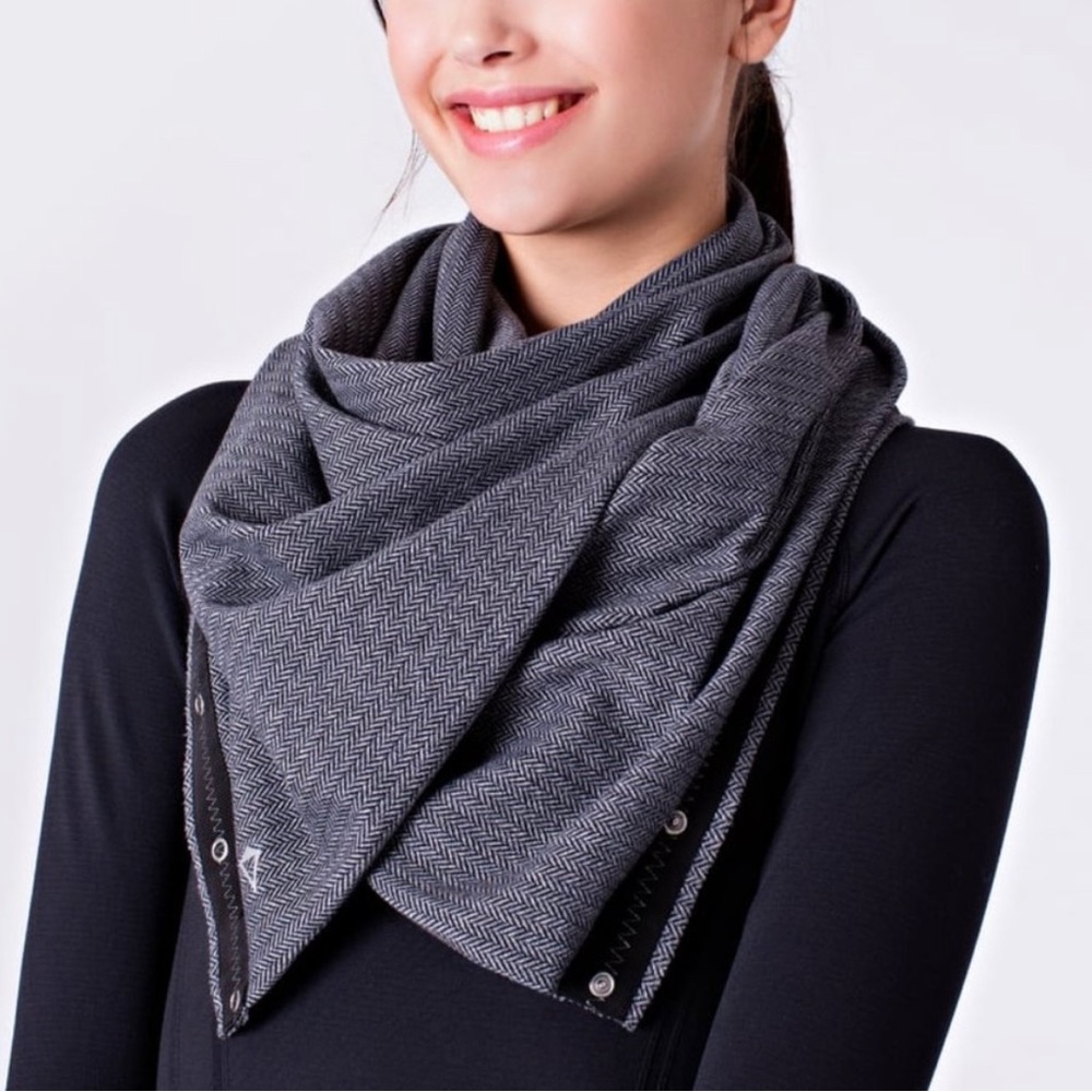 Lululemon Ivivva Village Chill Herringbone Scarf